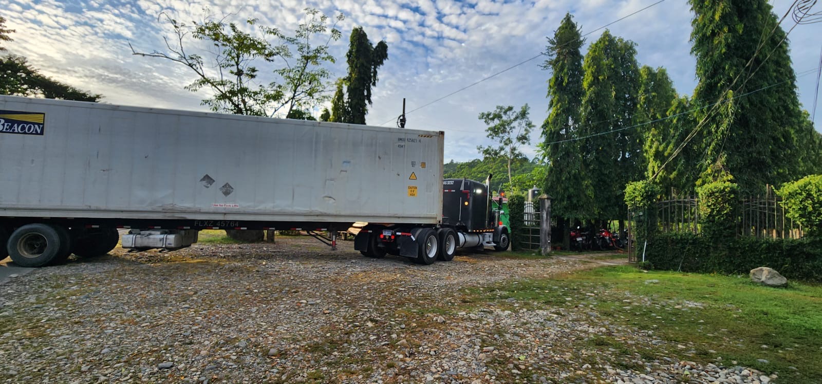 Contenedor de exportación